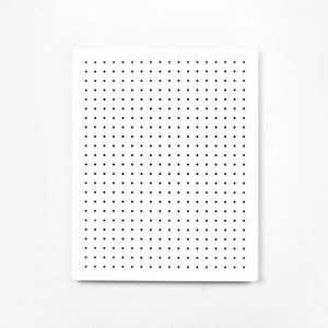 타공판닷컴 인테리어 모던 타공판 400 x 500 mm, 1개, 화이트