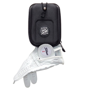 골프 거리측정기케이스 거리측정기 파우치 하드케이스 벨트형/골프장갑 부착형 2가지색상(블랙,실버레드), 블랙