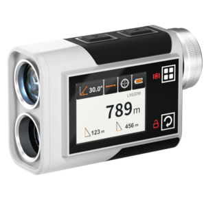 인피테 캐리뷰 미니 레이저 골프 거리측정기 와이드 디스플레이 + 자석파우치, 오프화이트, IXG3000