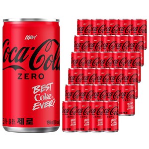 코카콜라 제로, 190ml, 30개