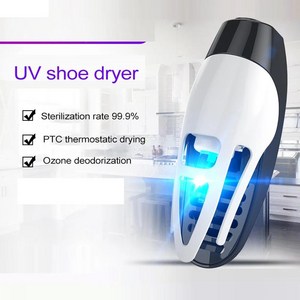 공간절약형 전기 UV 신발 살균 장치 냄새 제거 타이밍 기능 발 건조 워머 히터