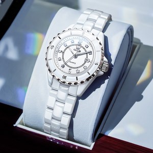 OLEVS 여성손목시계 정품쿼츠 럭셔리 명품 워터프루프 야광 세라믹시계