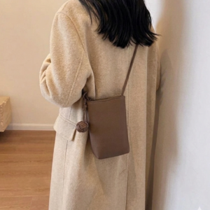 비벨르 핸드폰가방 여성 인조가죽 핸드폰 미니 크로스백