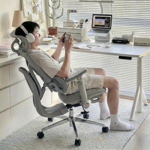 [3년 보증] Xpanse T10 360도 요추 지지 컴퓨터 의자 / 오피스 체어 / 게이밍 체어,5단계 등받이 조절, 회색