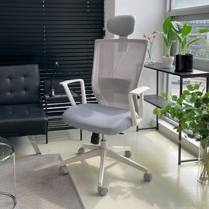 맞춤제작 커버무드 시디즈 의자 좌판 호환 커버, 그레이, 1개