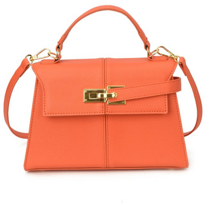 SunburstWonder PU 백금 가방 일반 크기 잠금 장치 뚜껑 여성용 핸드백