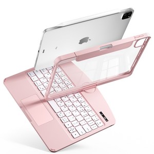 AITEWO 아이패드 호환 매직키보드 케이스 360도회전 한글 키보드 펜슬 수납 백라이트 에어 10.9 11 프로 1/2/3/4/5/6/7 세대 12.9 13인치 M2 M3 M4