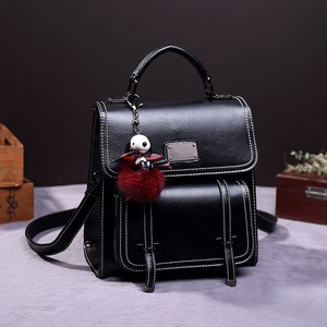 여성 가방 리얼 소가죽 빈티지 토트백 숄더백 크로스백 간략 세 가지 사용 방법