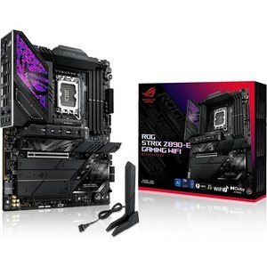 아수스 로그 스트릭스 Z890-E WiFi7 인텔 Z890 ATX DDR5 썬더볼트4 메인보드 관부가세포함, LGA 1851 코어 울트라