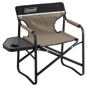 콜맨 사이드덱 테이블 캠핑체어, 그레이지, 1개