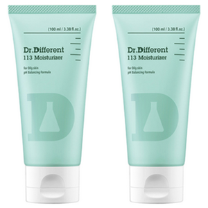 닥터디퍼런트 113 모이스처라이저 로션, 100ml, 2개