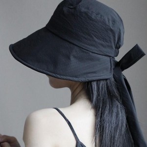 HALOPICK 바스락 챙끝와이어 턱끈 버킷햇 벙거지모자