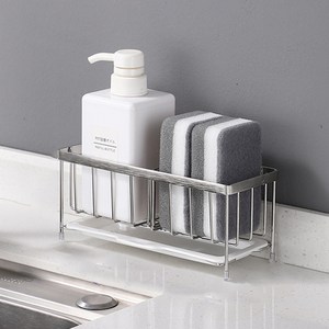 리빙공감 스텐304 물빠짐 수세미 거치대