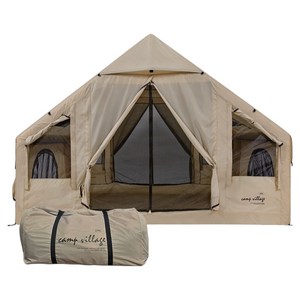 캠프빌리지 스톰가드 에어텐트 CVTT-010, 베이지, 4인용